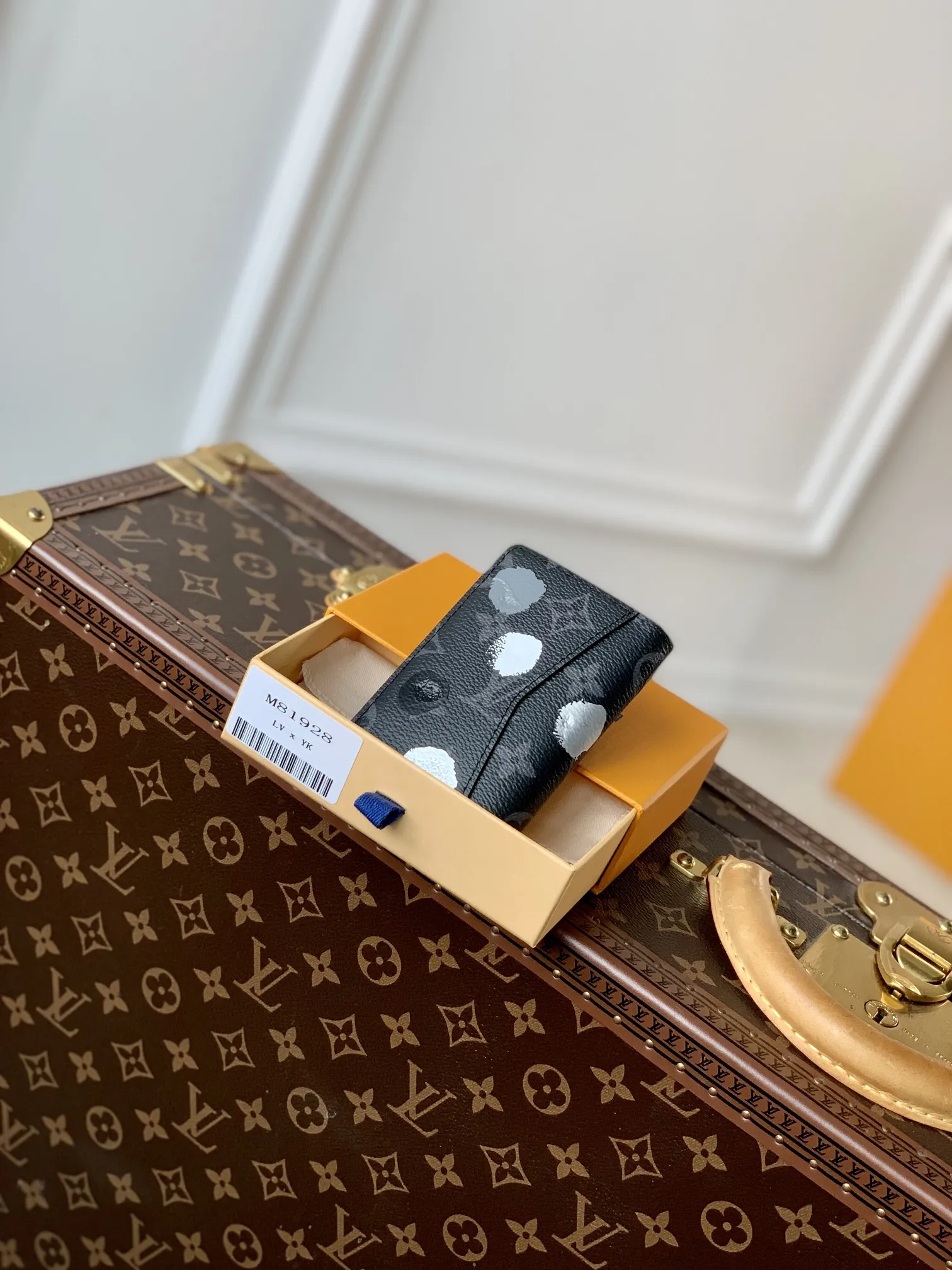 Louis Vuitton x Yayoi Kusama ポケットオーガナイザー ブラック ドット柄 - 画像 (3)