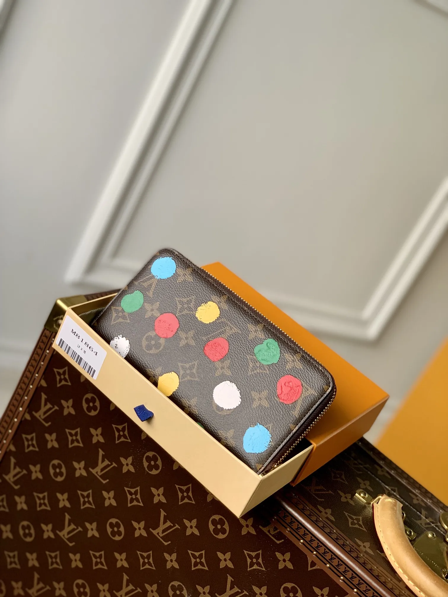 Louis Vuitton カラフルドット Zippy Wallet - 画像 (3)