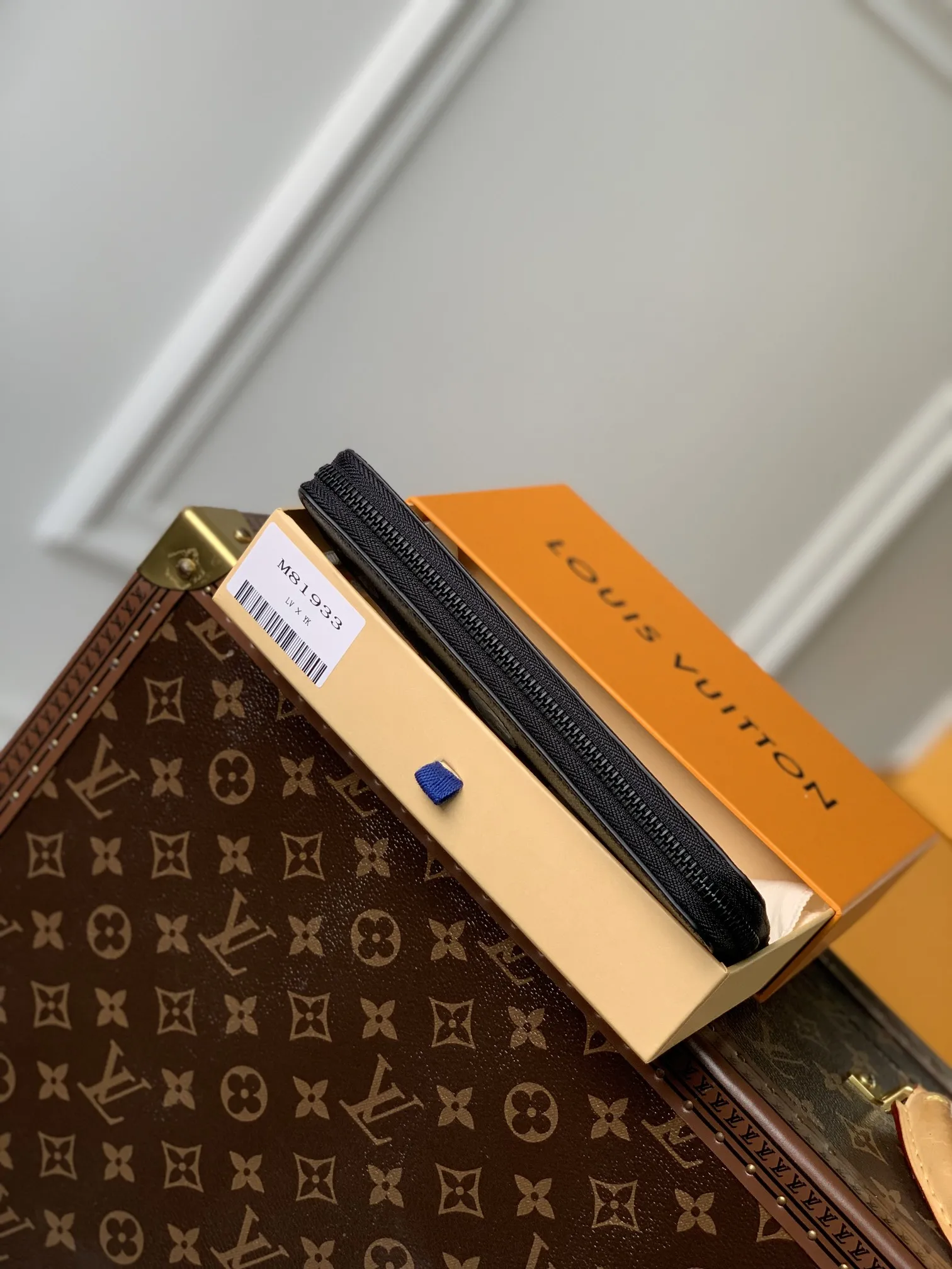Louis Vuitton Zippy Wallet Vertical 黒 ドット柄 - 画像 (10)