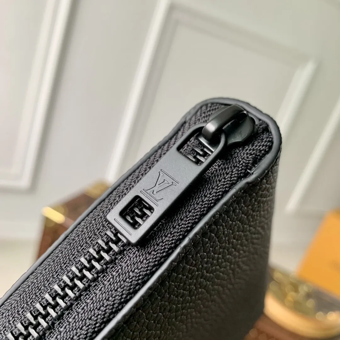 Louis Vuitton 黒 Zippy Wallet Vertical - 画像 (6)