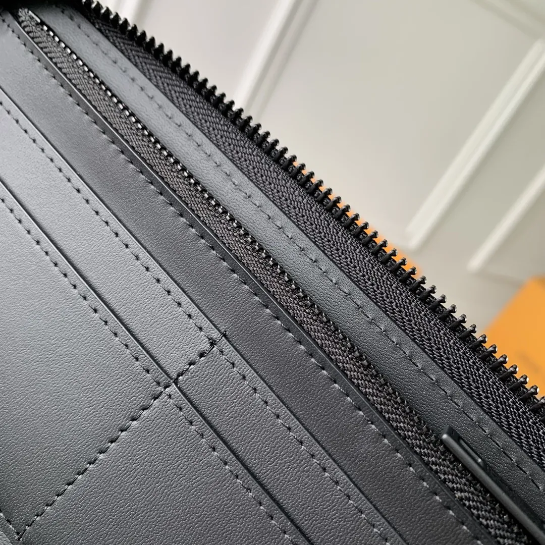 Louis Vuitton 黒 Zippy Wallet Vertical - 画像 (9)