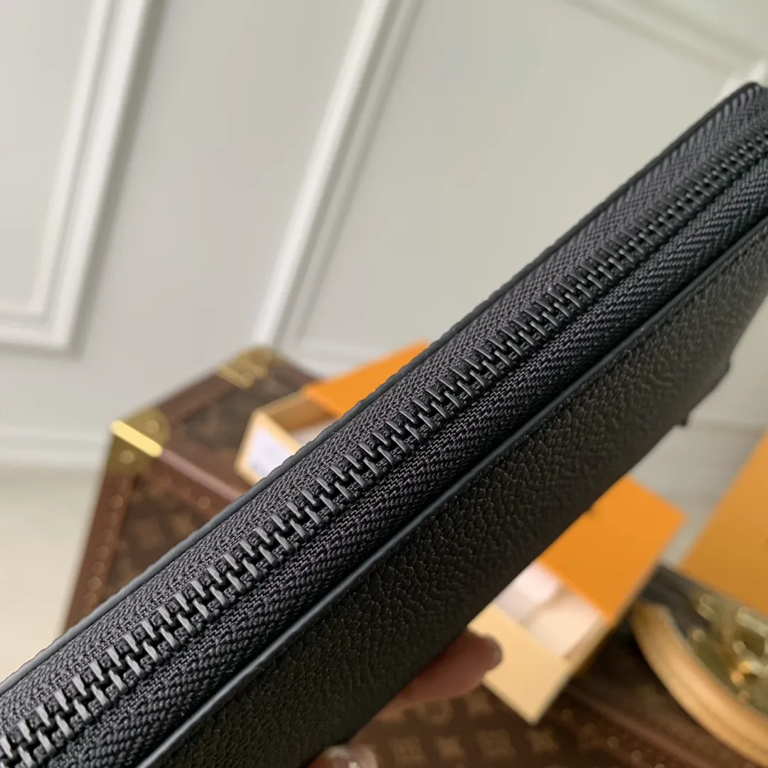 Louis Vuitton 黒 Zippy Wallet Vertical - 画像 (10)