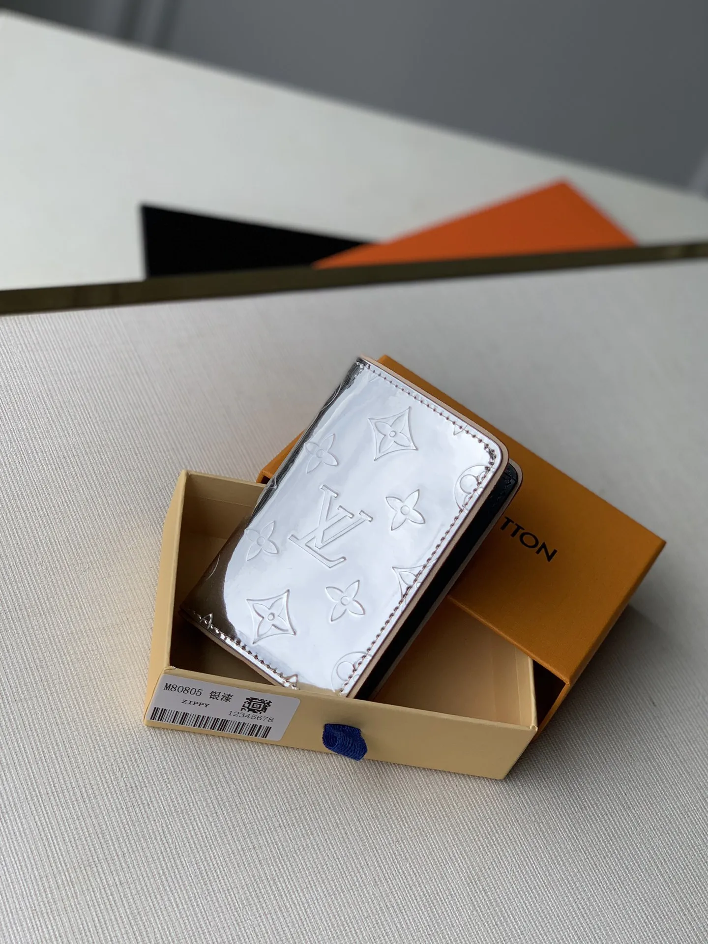 LOUIS VUITTON シルバー SLENDER 口袋钱夹