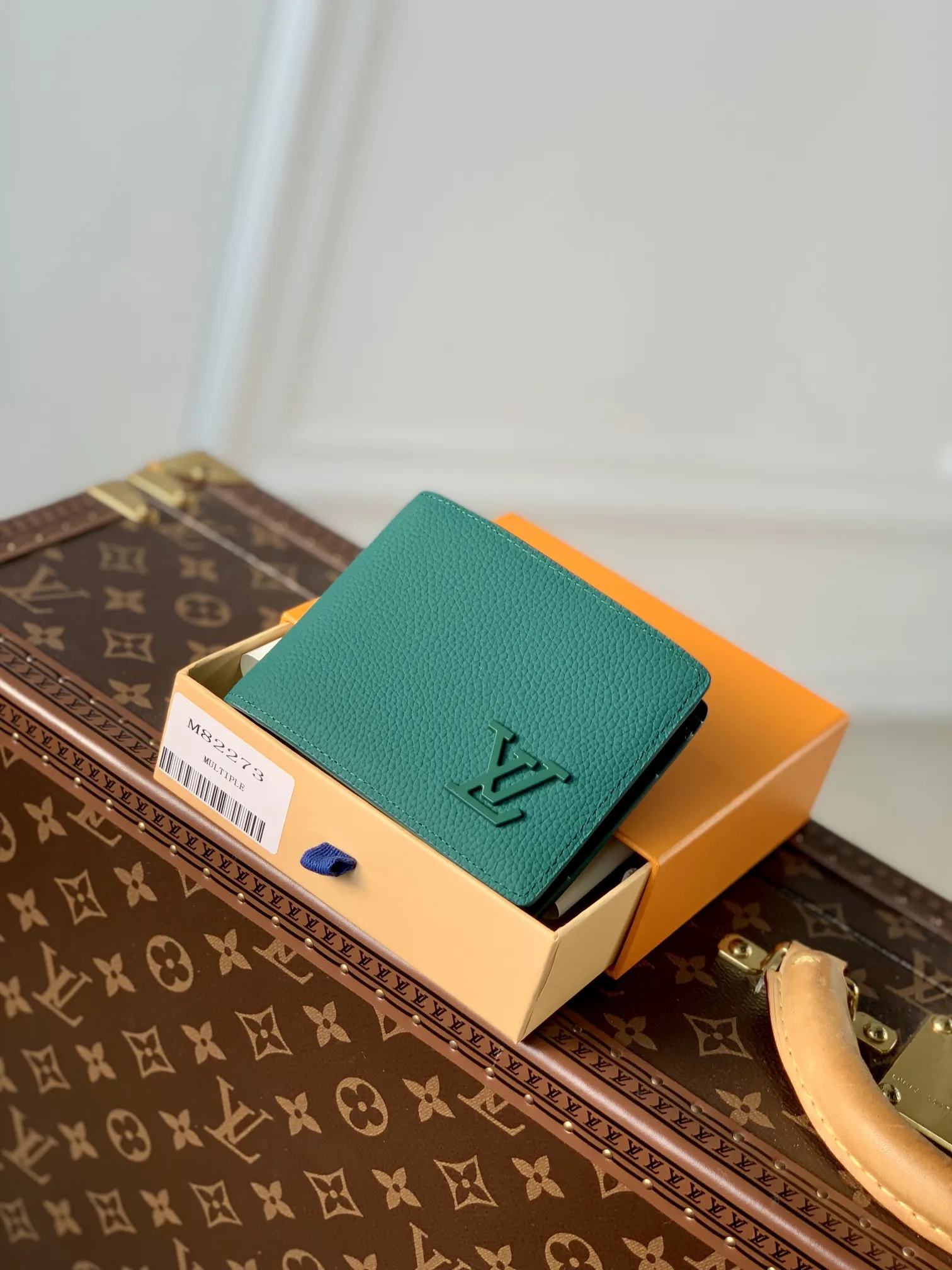 Louis Vuitton Portefeuil Mulltiple 緑色 スタイルM82273