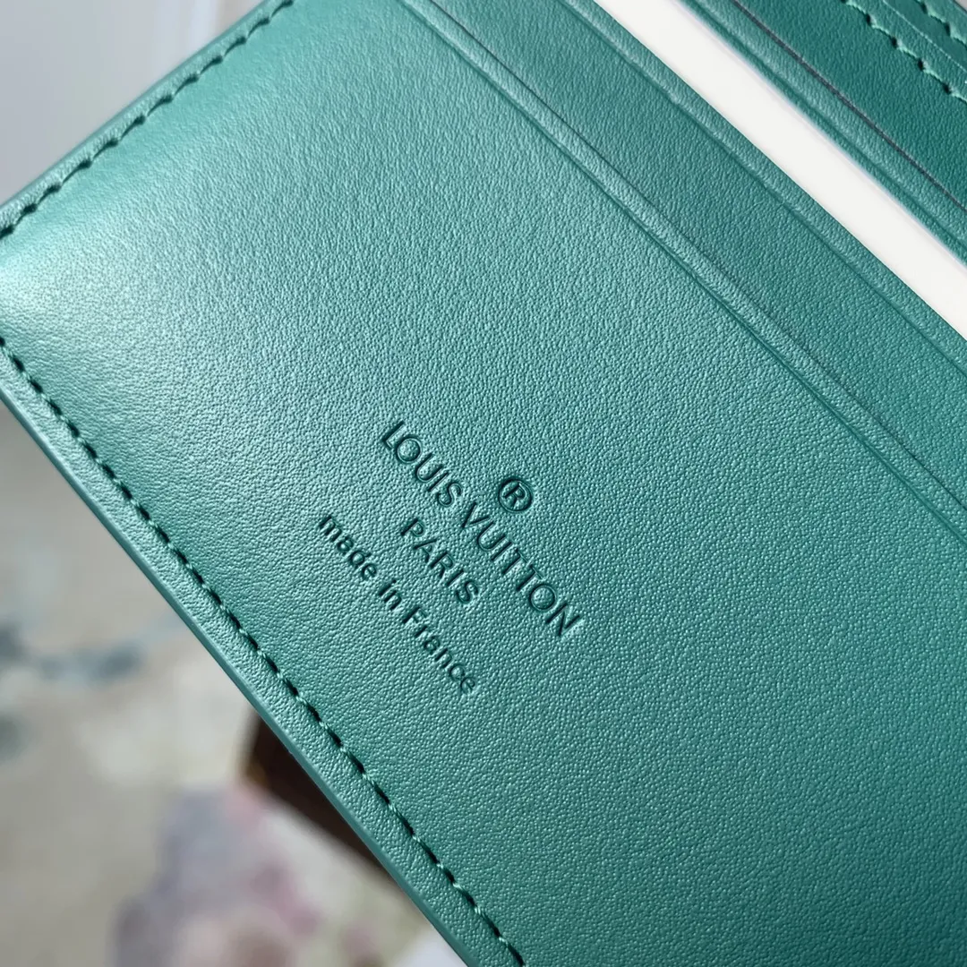 Louis Vuitton Portefeuil Mulltiple 緑色 スタイルM82273 - 画像 (5)