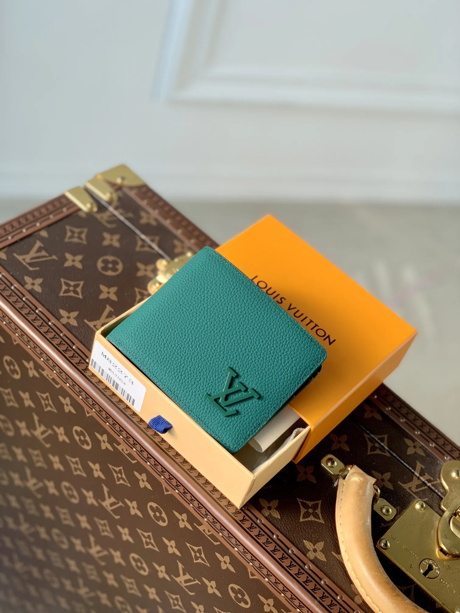 Louis Vuitton Portefeuil Mulltiple 緑色 スタイルM82273 - 画像 (8)