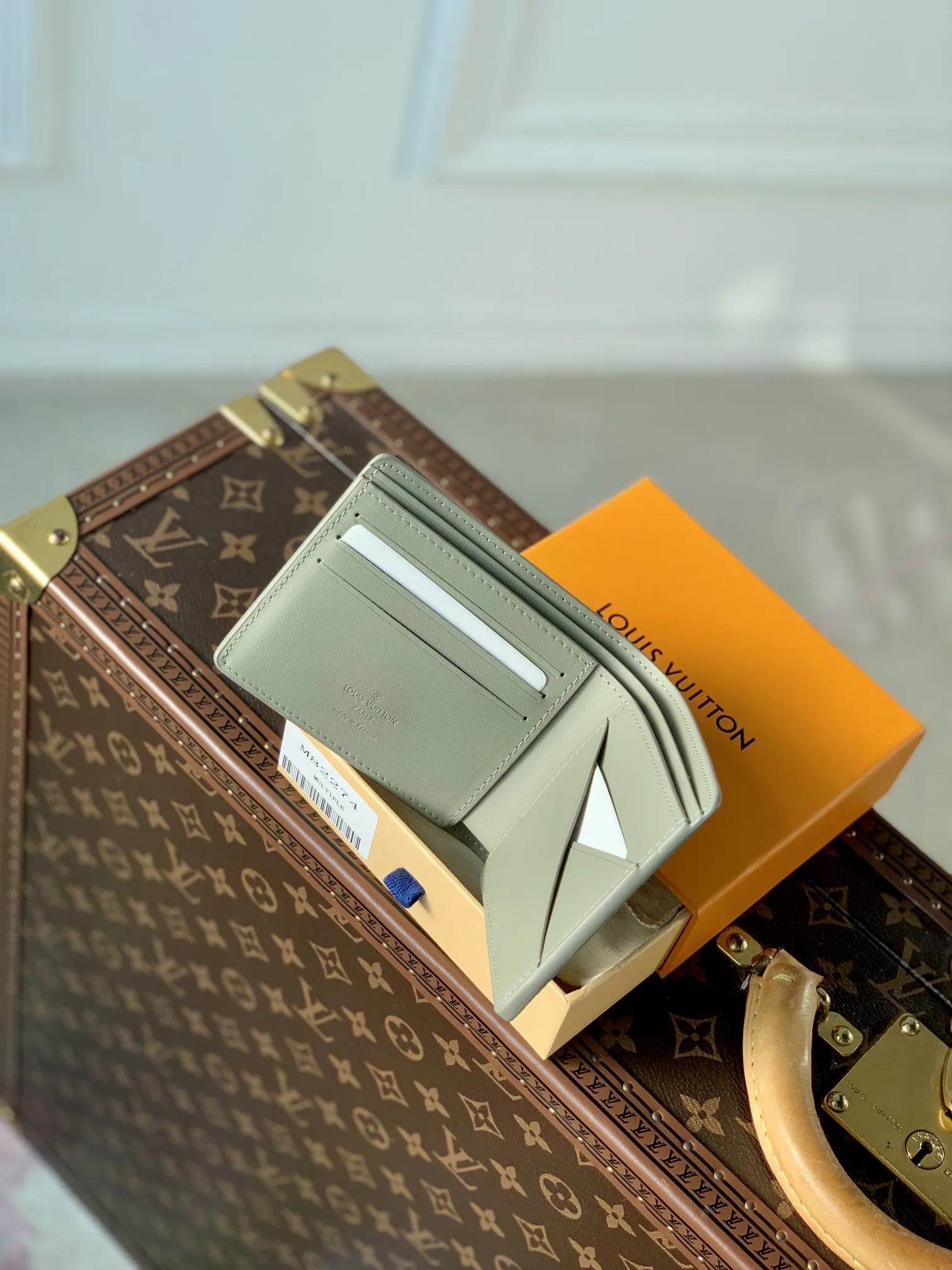 Louis Vuitton Portefeuil Multiple 緑色 コンパクト財布 - 画像 (5)