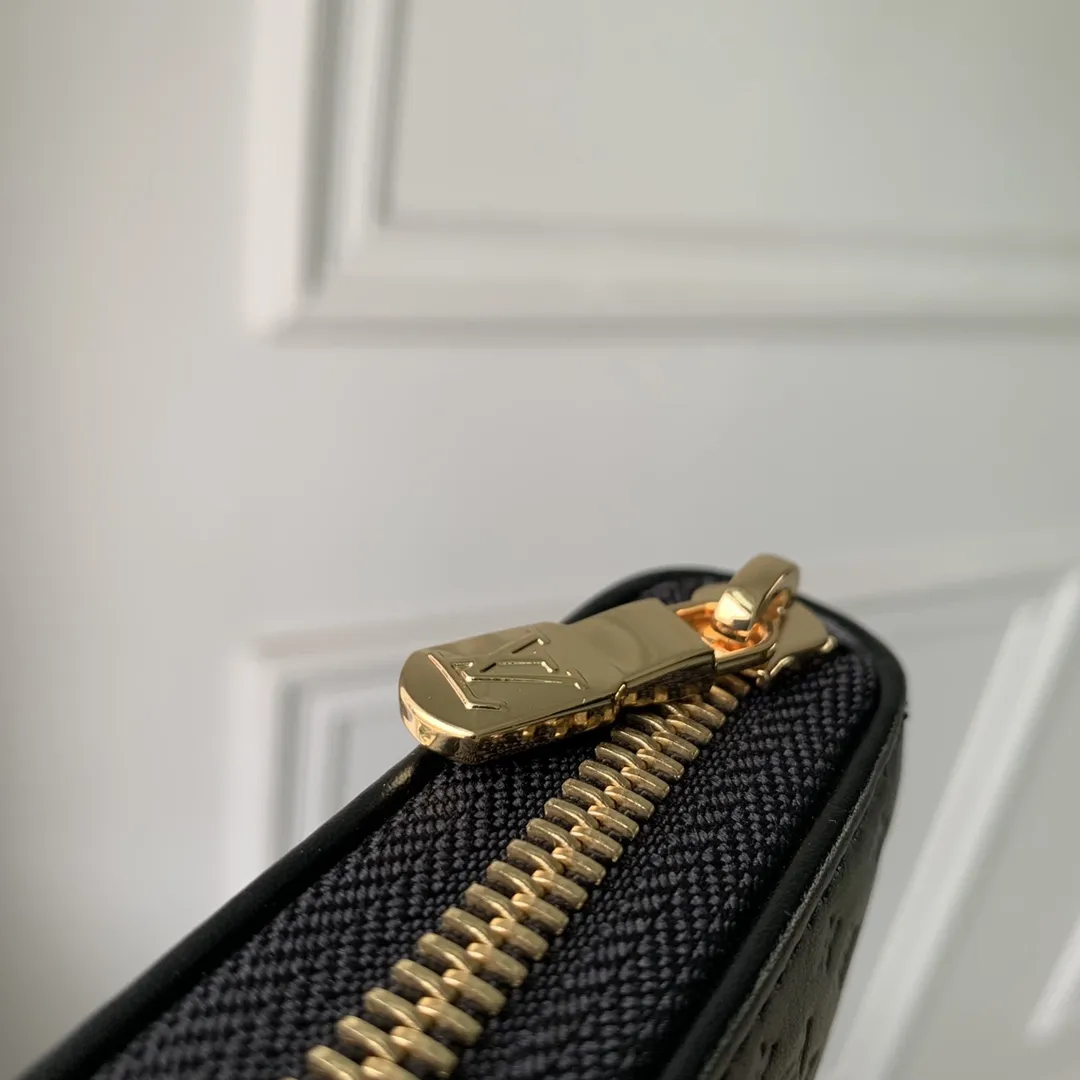 Louis Vuitton 黒 Nano Monogram ジビ財布 - 画像 (5)