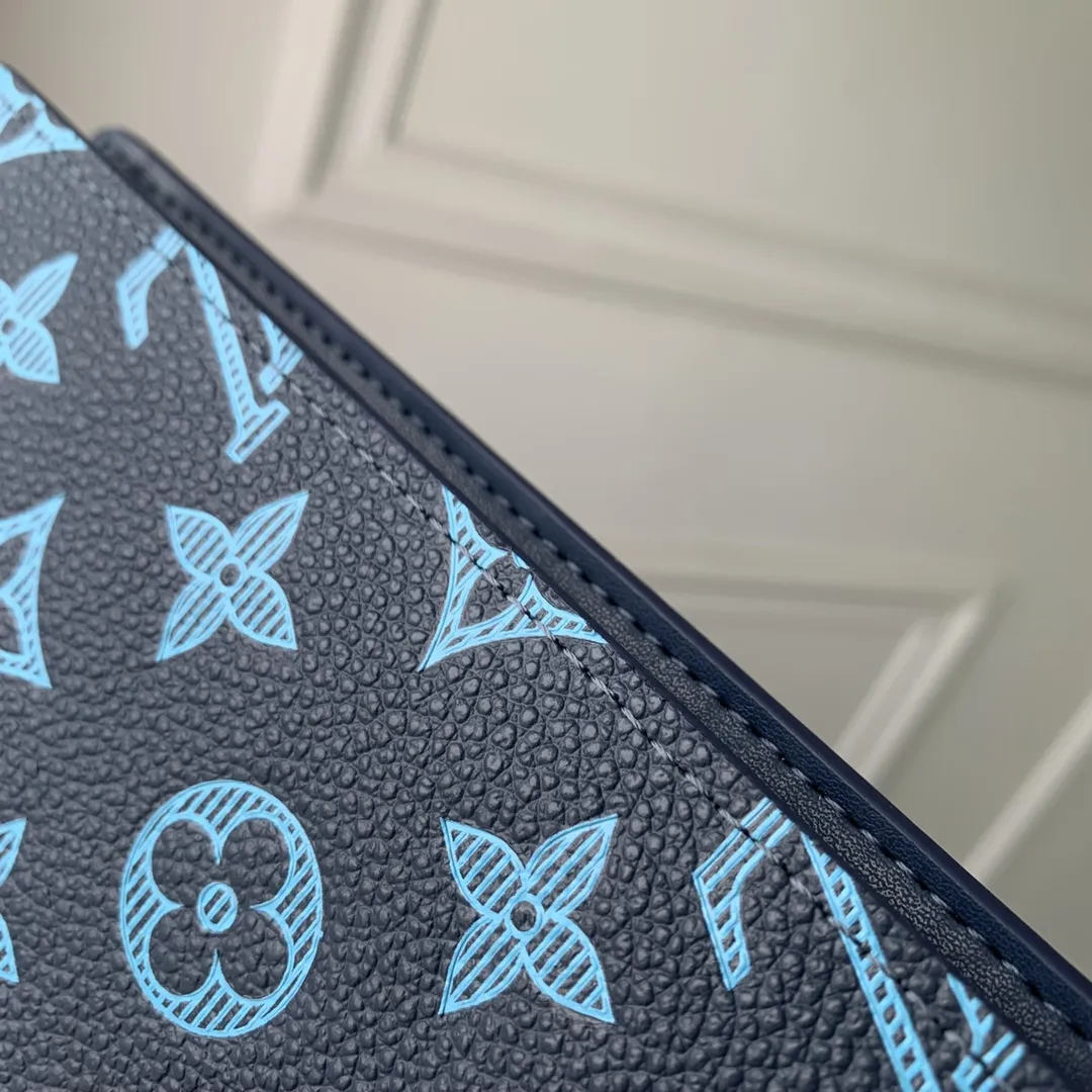 Louis Vuitton ブルー Brazza ウォレット - 画像 (5)