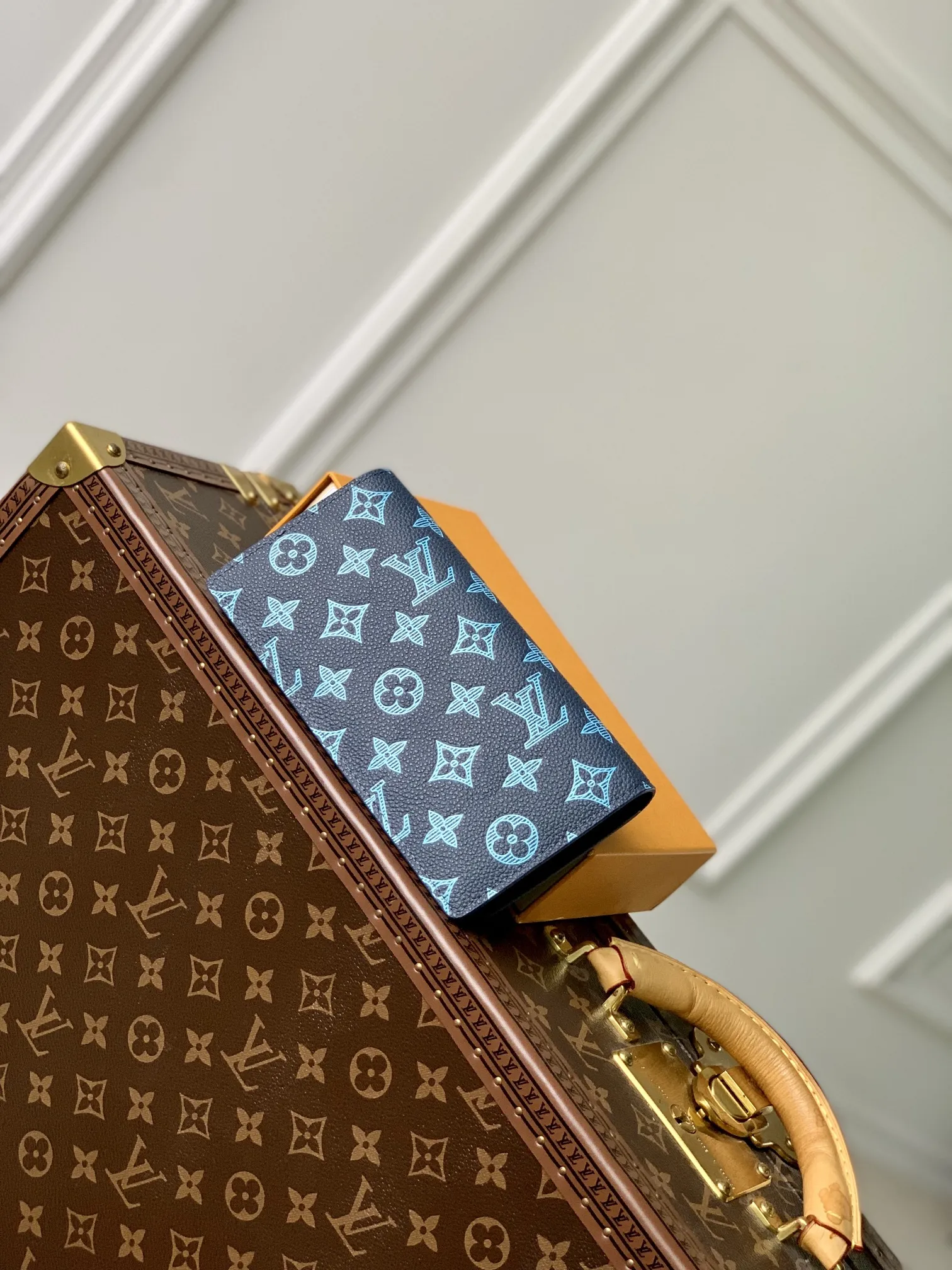 Louis Vuitton ブルー Brazza ウォレット - 画像 (10)