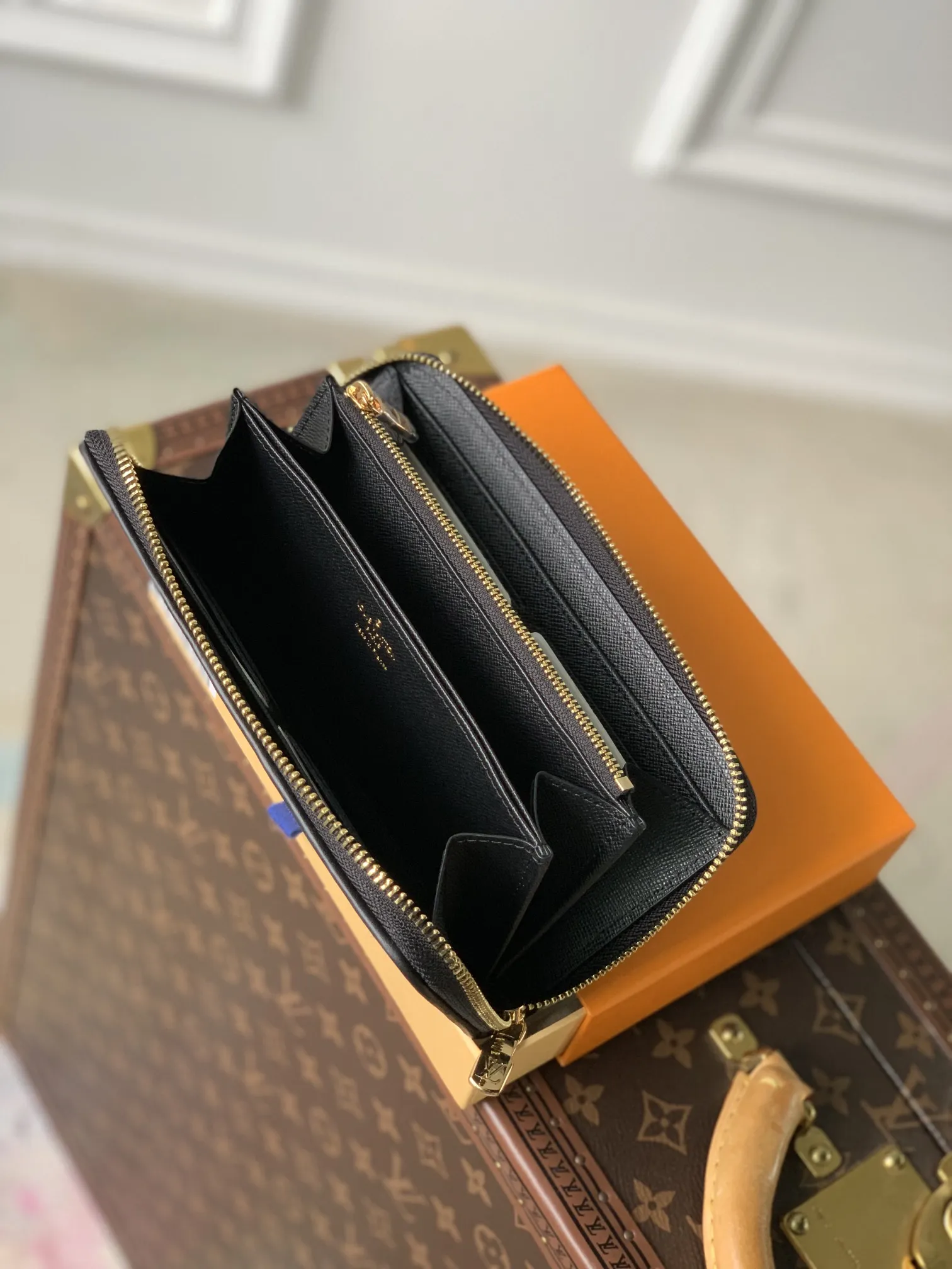 Louis Vuitton Zippy Wallet 黒 Monogram Canvas - 画像 (7)