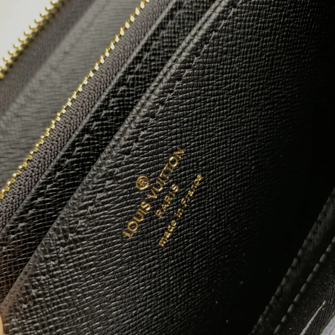 Louis Vuitton Zippy Wallet 黒 Monogram Canvas - 画像 (8)