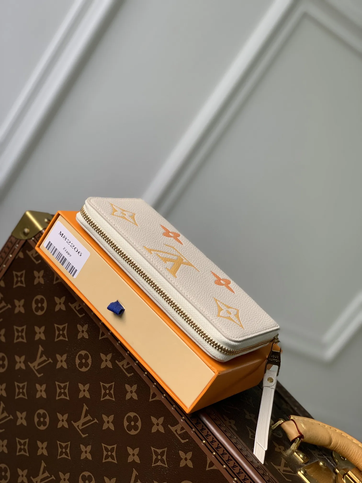 Louis Vuitton 白 Zippy Wallet グラデーション - 画像 (4)