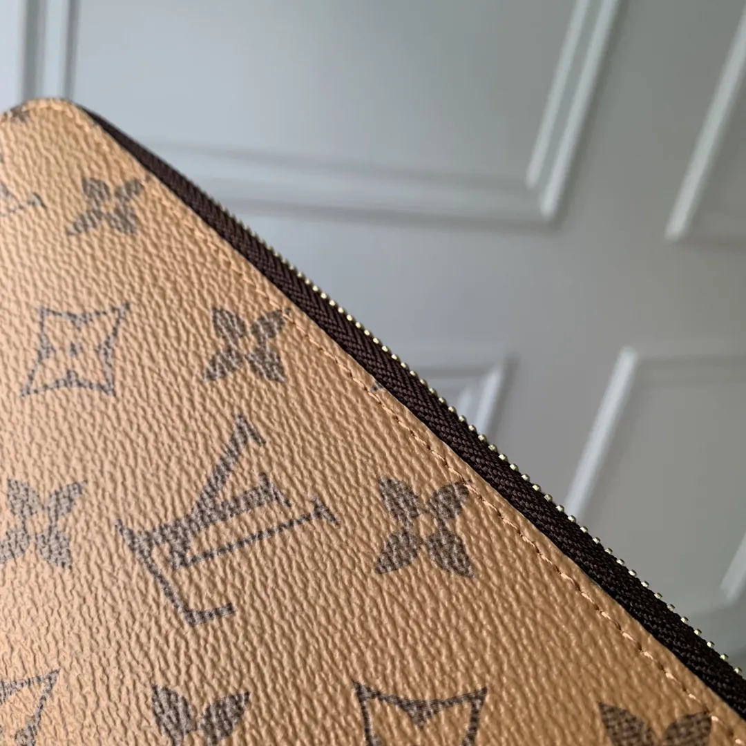 Louis Vuitton Zippy Wallet モノグラムリバース ベージュ - 画像 (9)