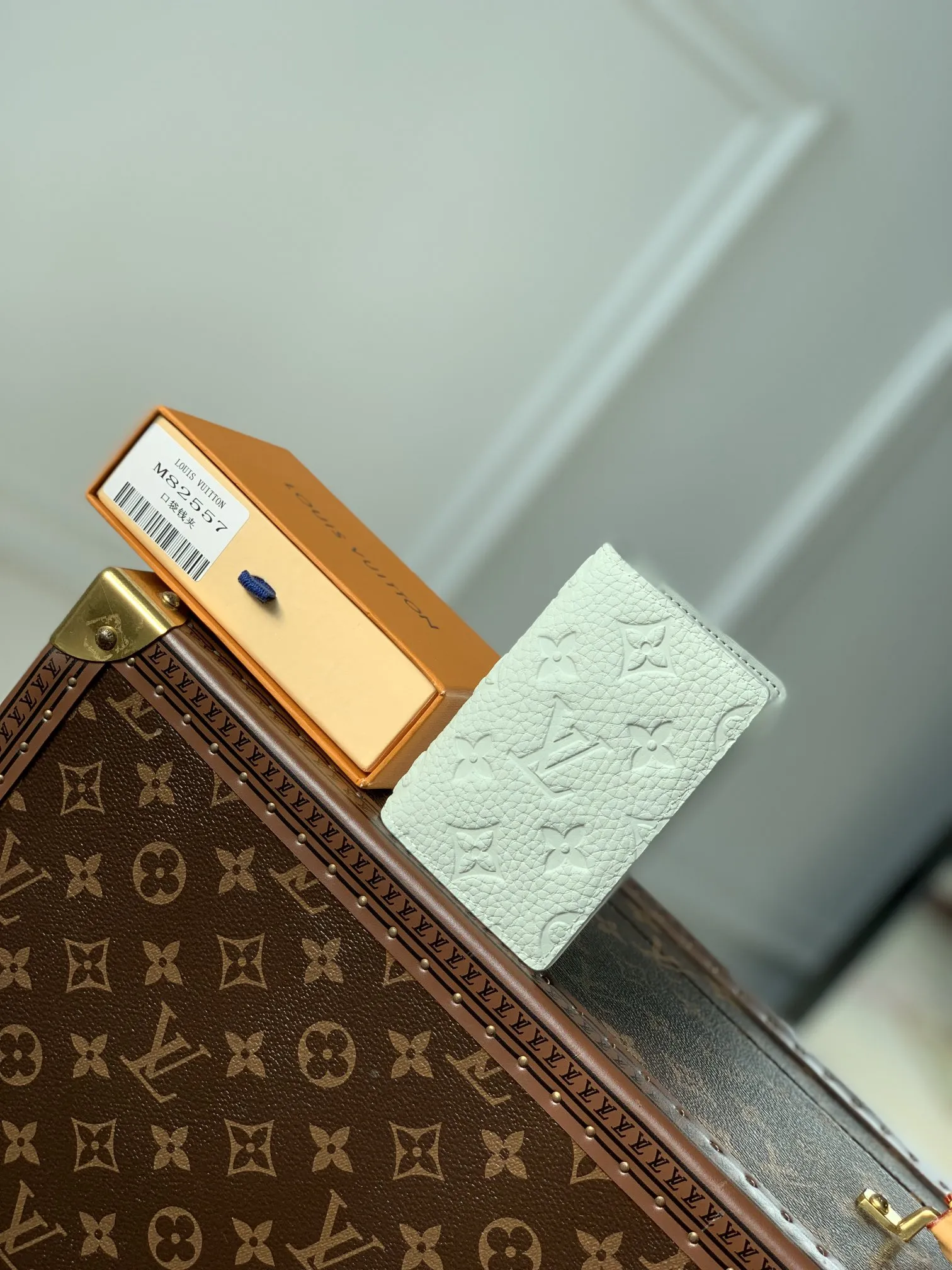 Louis Vuitton 白 モノグラムポケットオーガナイザー