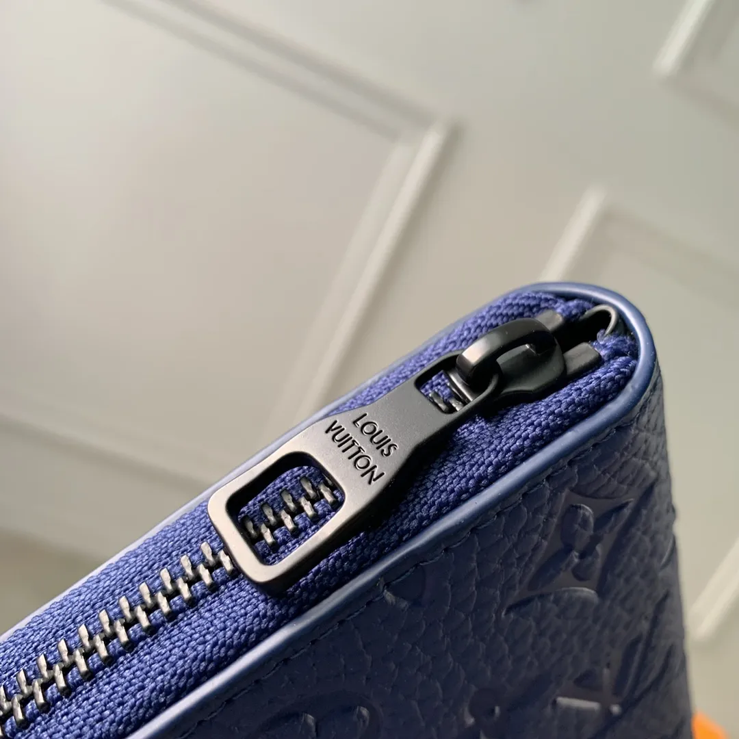 Louis Vuitton ブルー Zippy Vertical 財布 - 画像 (5)