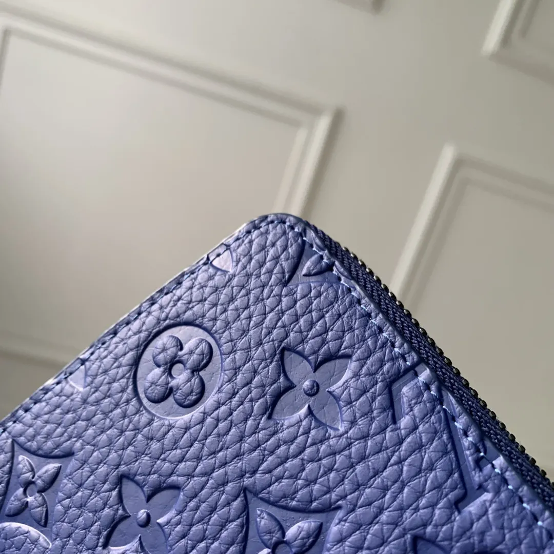 Louis Vuitton ブルー Zippy Vertical 財布 - 画像 (8)