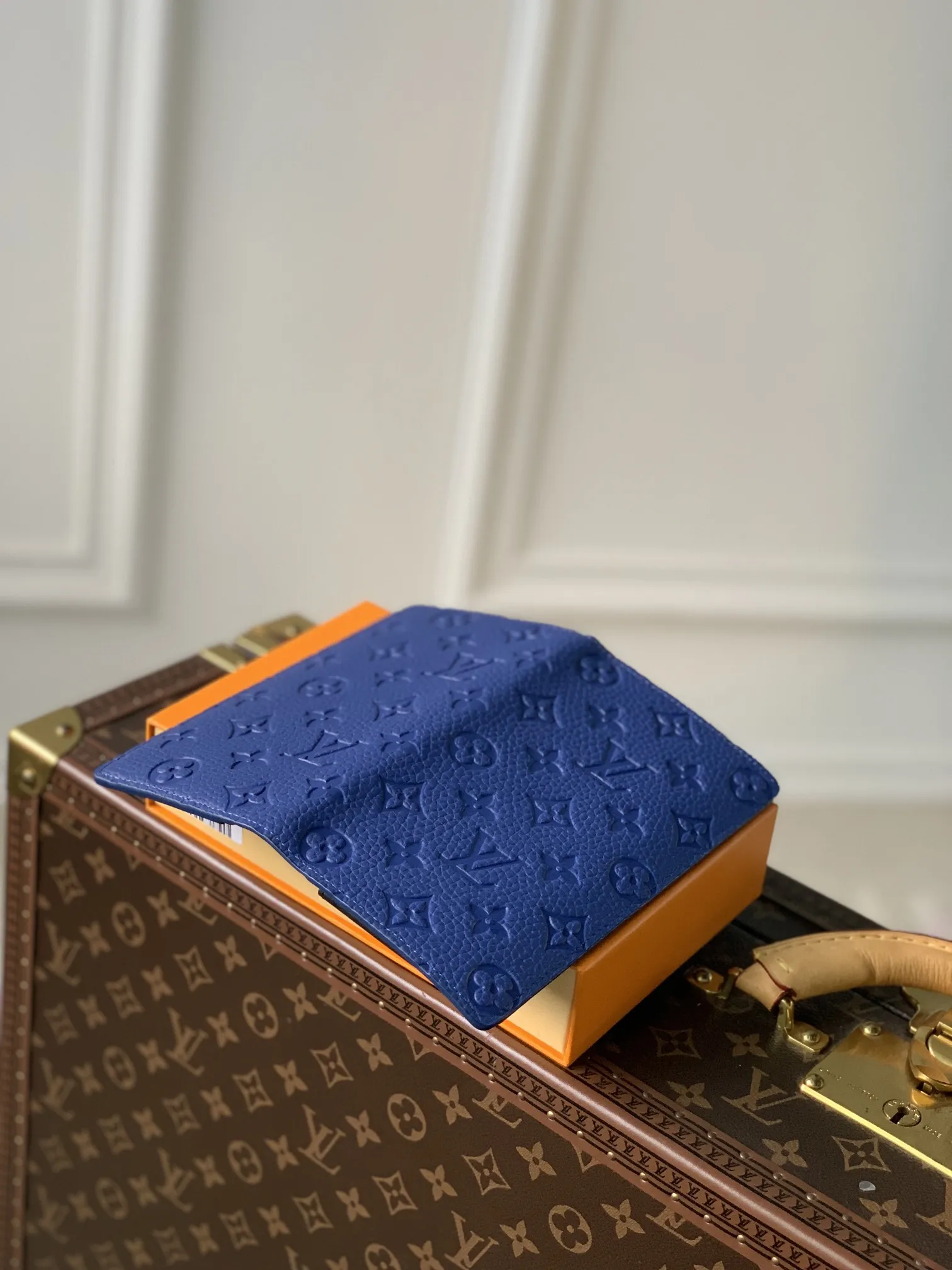 Louis Vuitton ブルー Brazza ウォレット Monogram - 画像 (9)