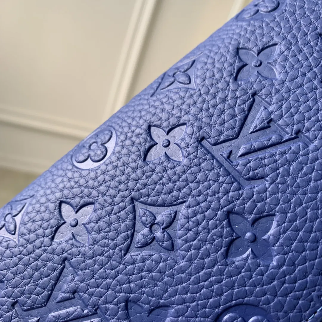 Louis Vuitton ブルー Brazza ウォレット Monogram - 画像 (10)