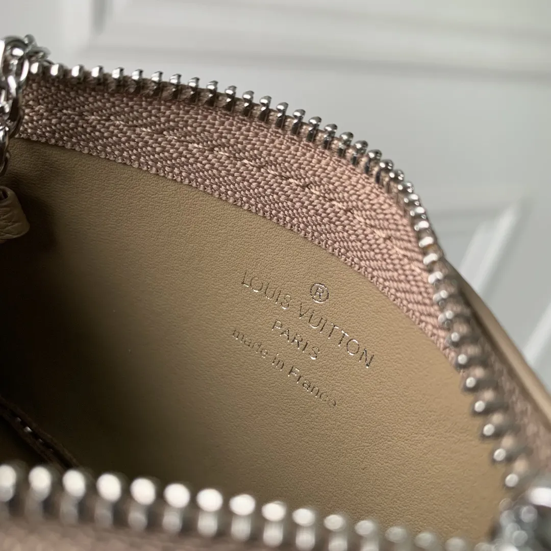 Louis Vuitton杏色キーポーチ小銭入れスタイル - 画像 (8)