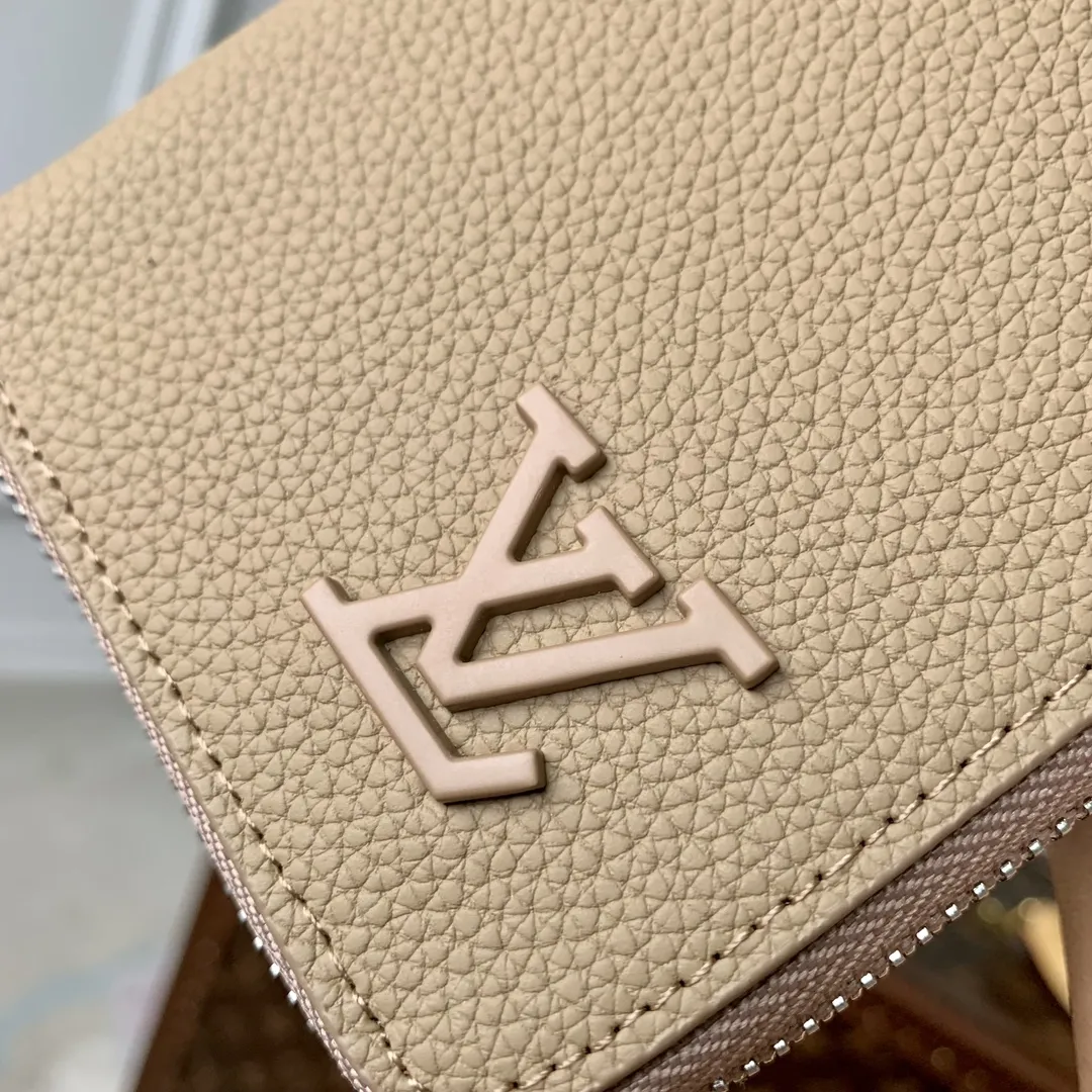 Louis Vuitton杏色Zippy Wallet Vertical - 画像 (5)
