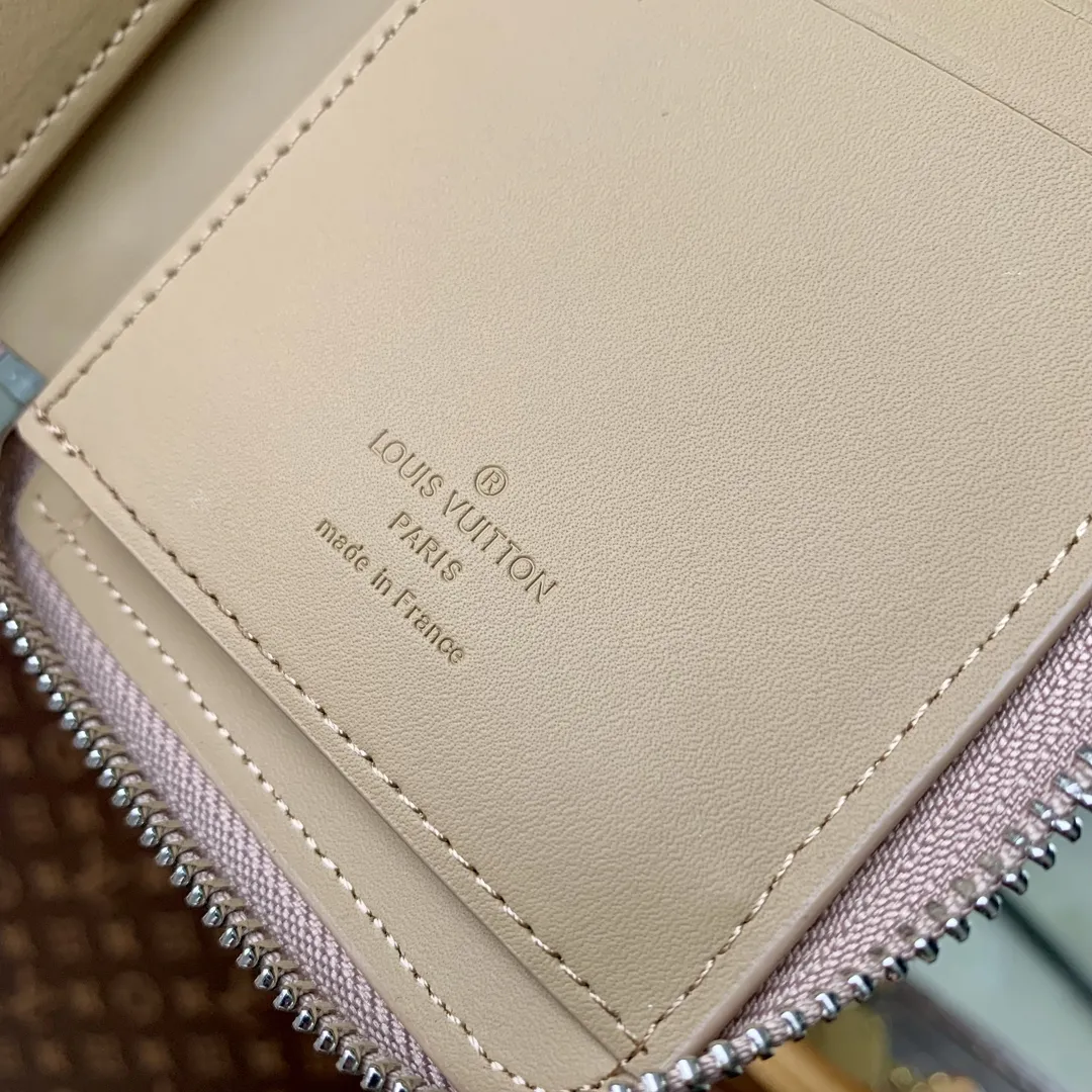Louis Vuitton杏色Zippy Wallet Vertical - 画像 (8)
