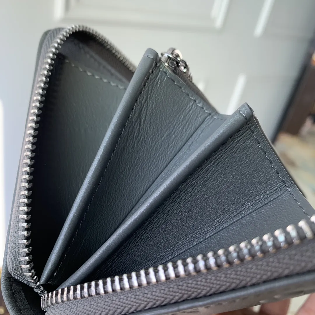 LOUIS VUITTON グレー ジップウォレット M81763 - 画像 (8)
