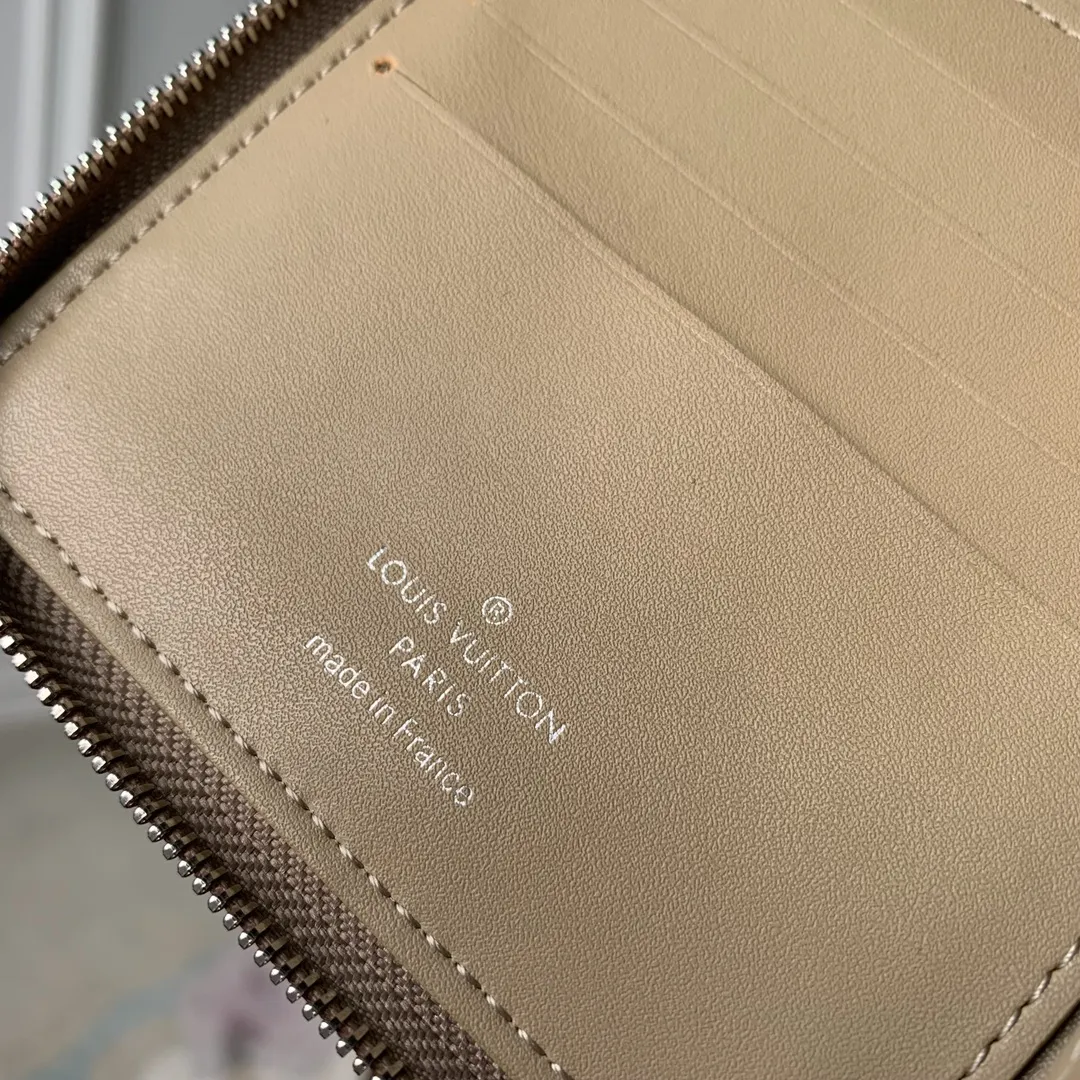 LOUIS VUITTON グレー Zippyコンパクトウォレット - 画像 (7)