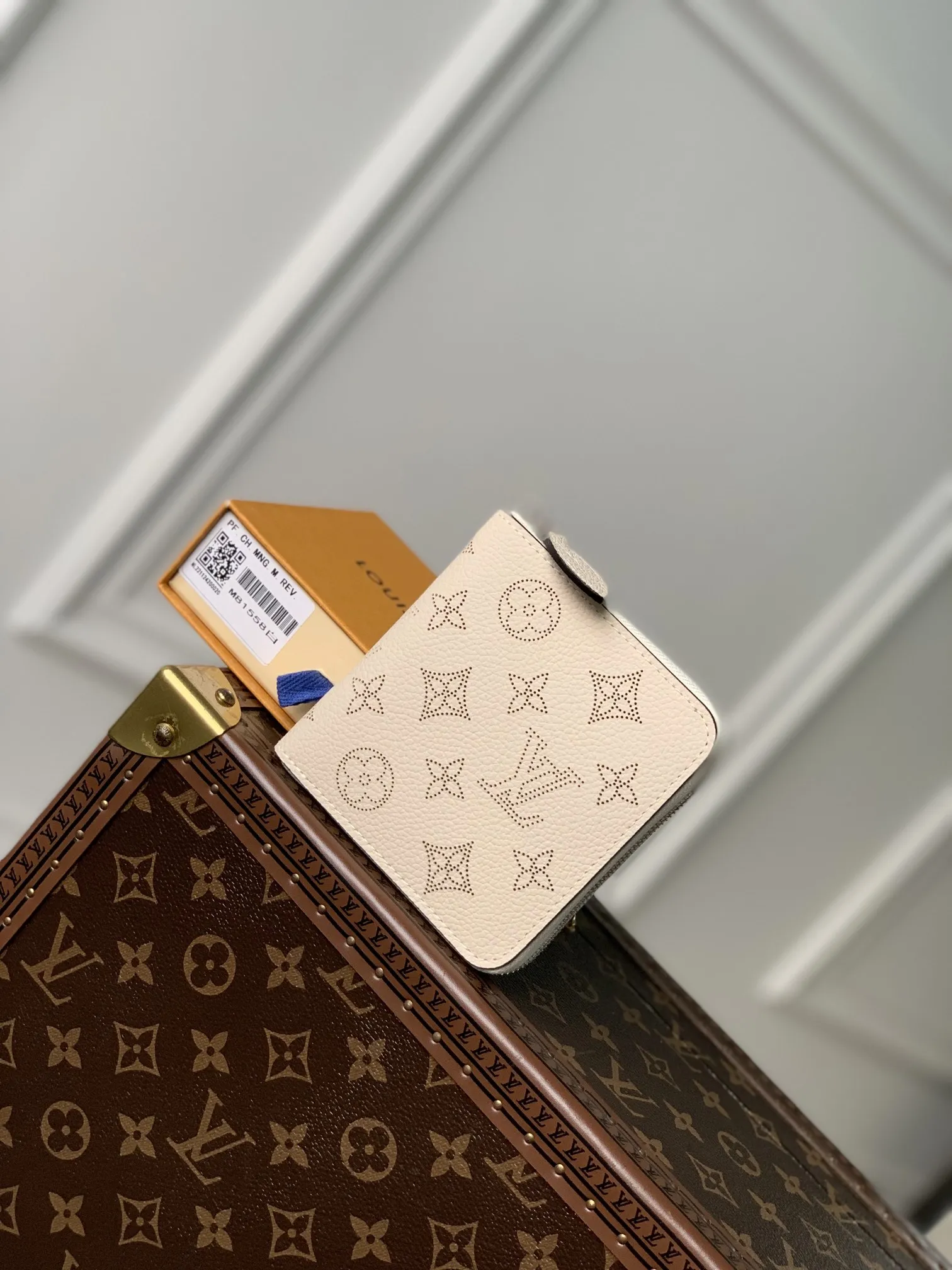 Louis Vuitton M81558 白 Zippyコンパクト財布 - 画像 (3)
