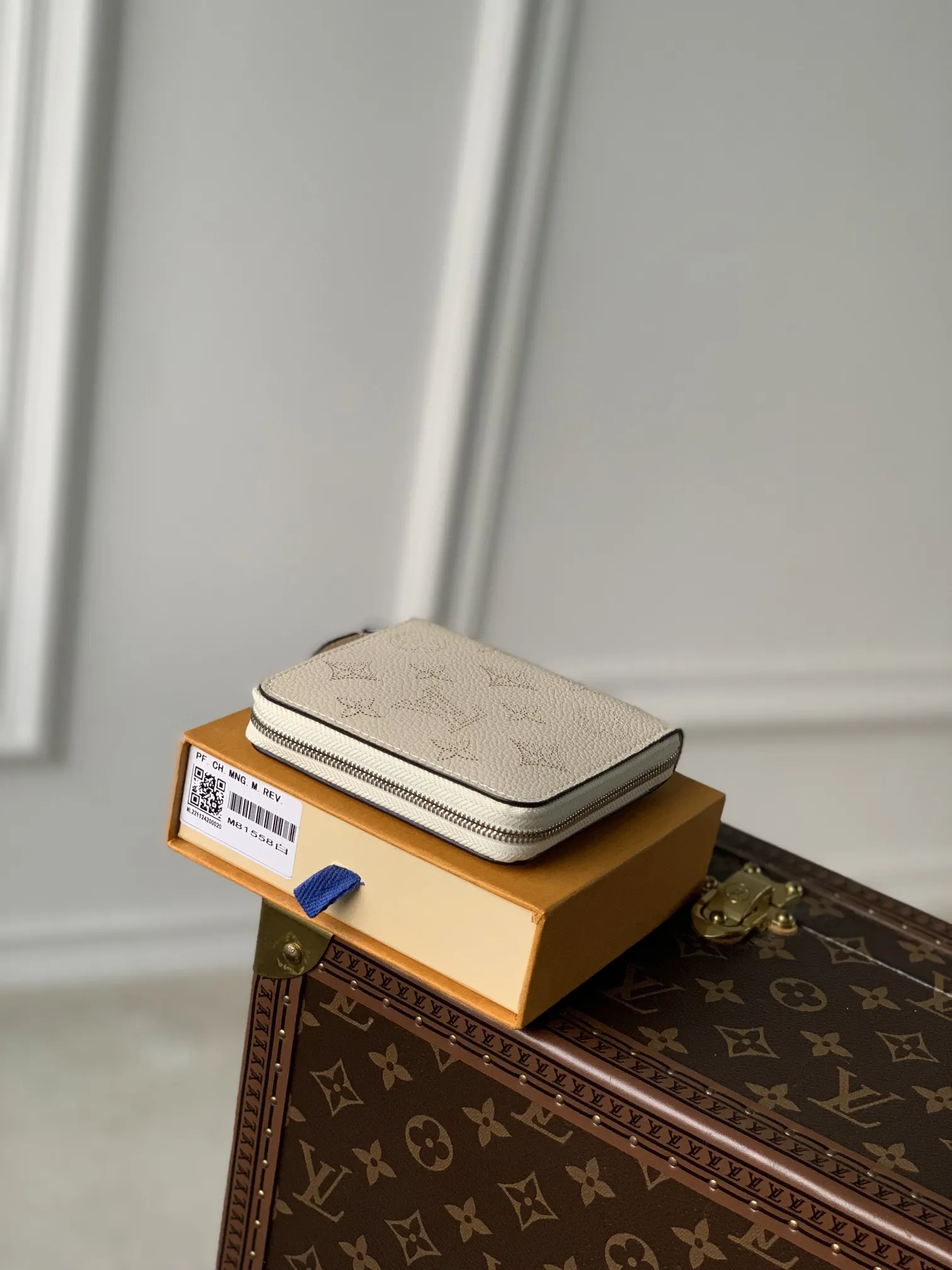 Louis Vuitton M81558 白 Zippyコンパクト財布 - 画像 (4)