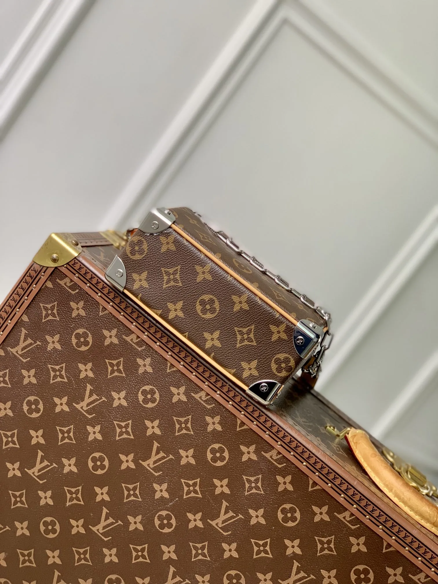Louis Vuitton Mini Soft Trunk ブラウン バッグ - 画像 (5)