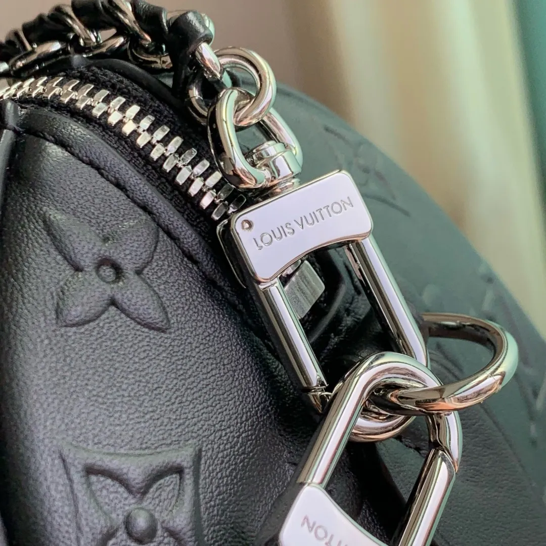 Louis Vuitton モノグラム ボールド Speedy 20 ブラック ファニーパック - 画像 (7)