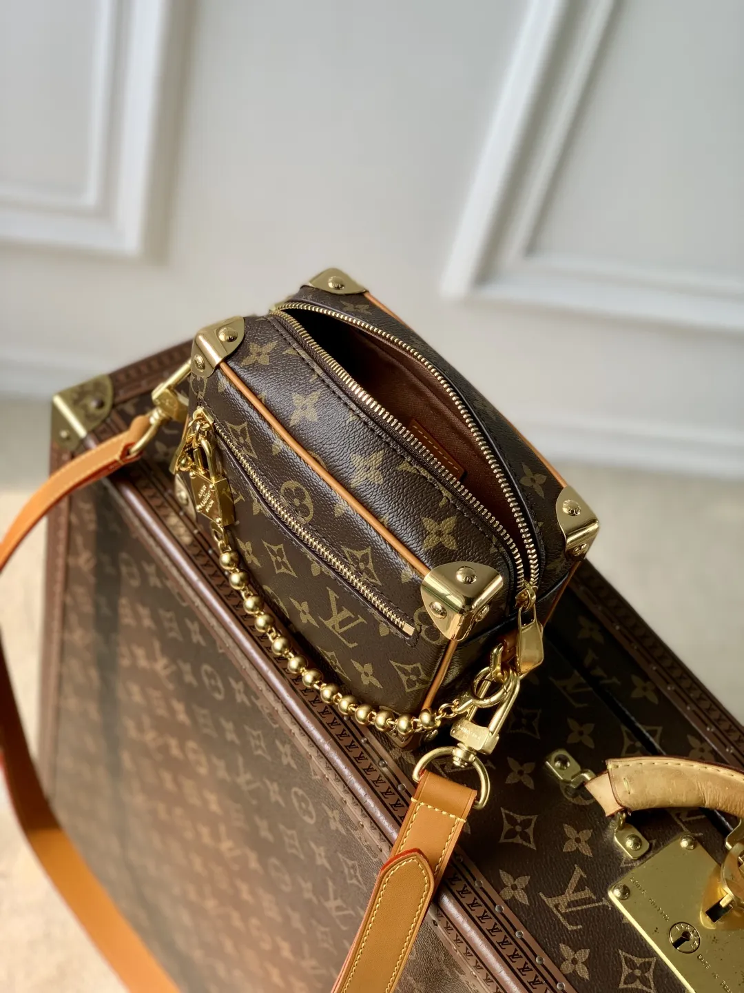 Louis Vuitton Mini Soft Trunk ブラウン ファニーパック - 画像 (10)