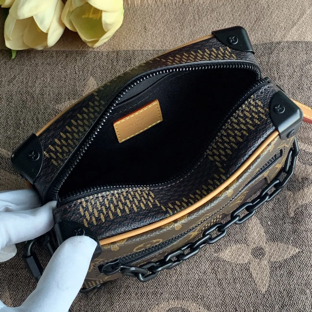 Louis Vuitton ダミエエベーヌ ミニソフトトランク ファニーパック - 画像 (9)