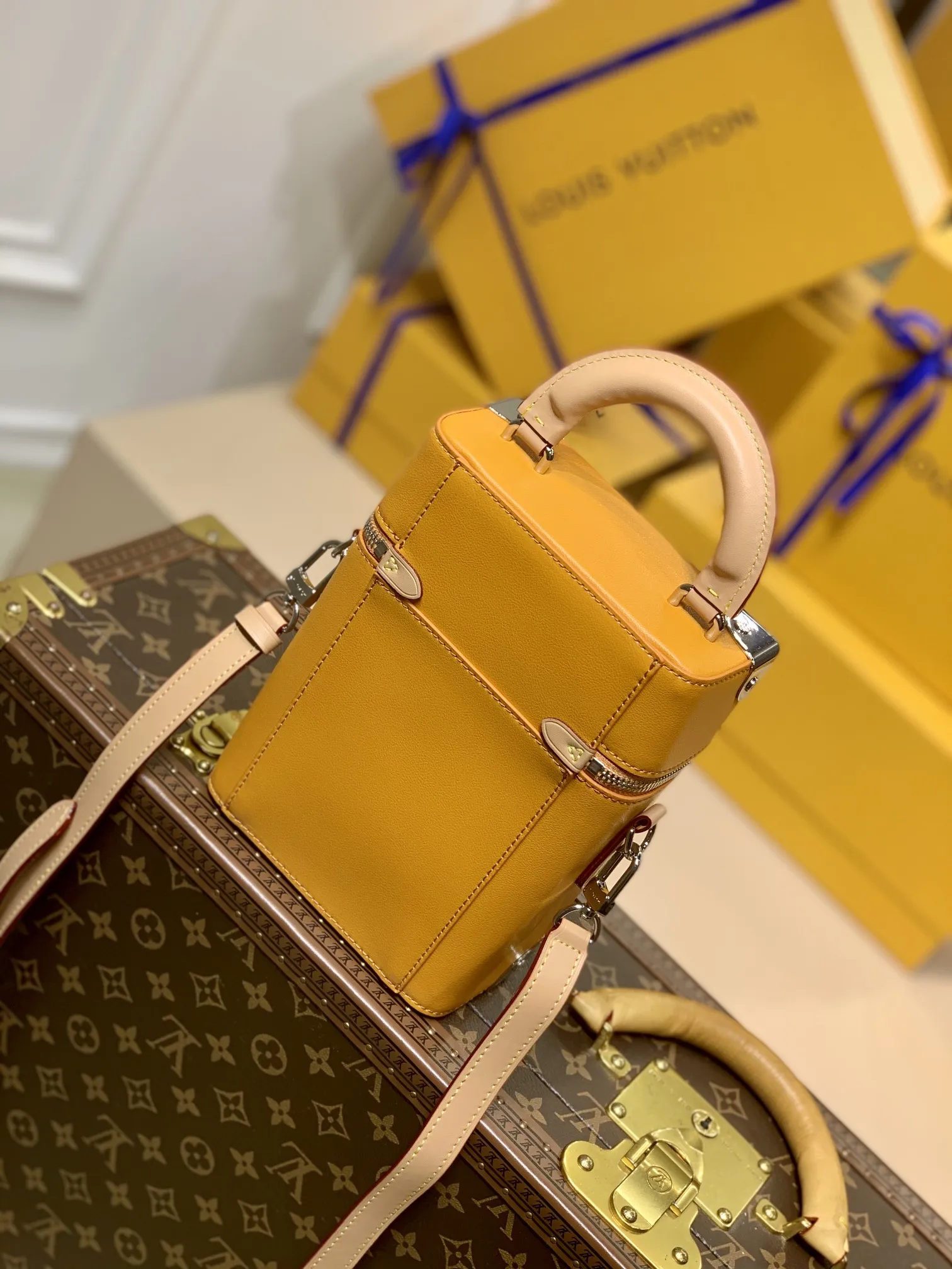 Louis Vuitton ルイヴィトン ジンジャー Vertical Box Trunk ファニーパック - 画像 (3)