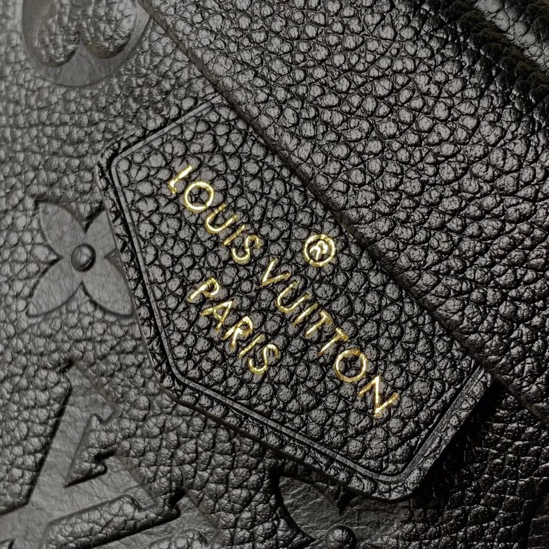 LOUIS VUITTON 黒 ファニーパック モノグラムデザイン - 画像 (7)