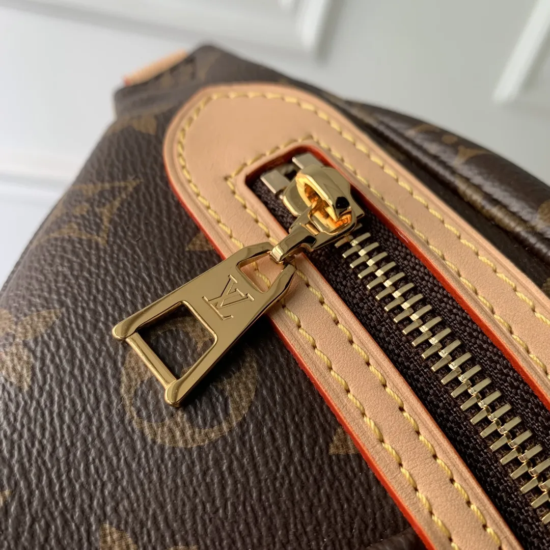 LOUIS VUITTON 茶色 ファニーパック - 画像 (5)