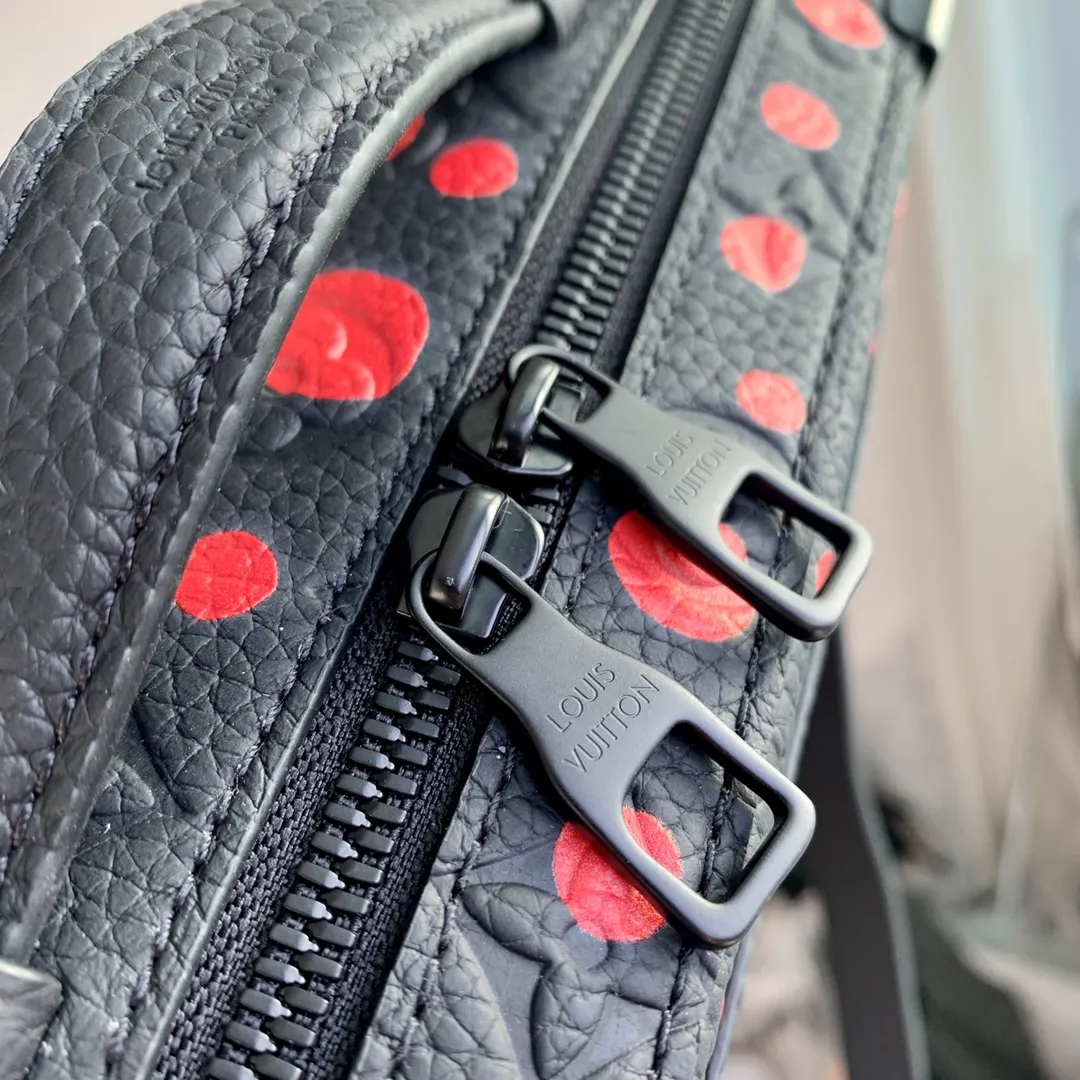 Louis Vuitton ハンドルソフトトランク レッドドット ボックス型 - 画像 (6)