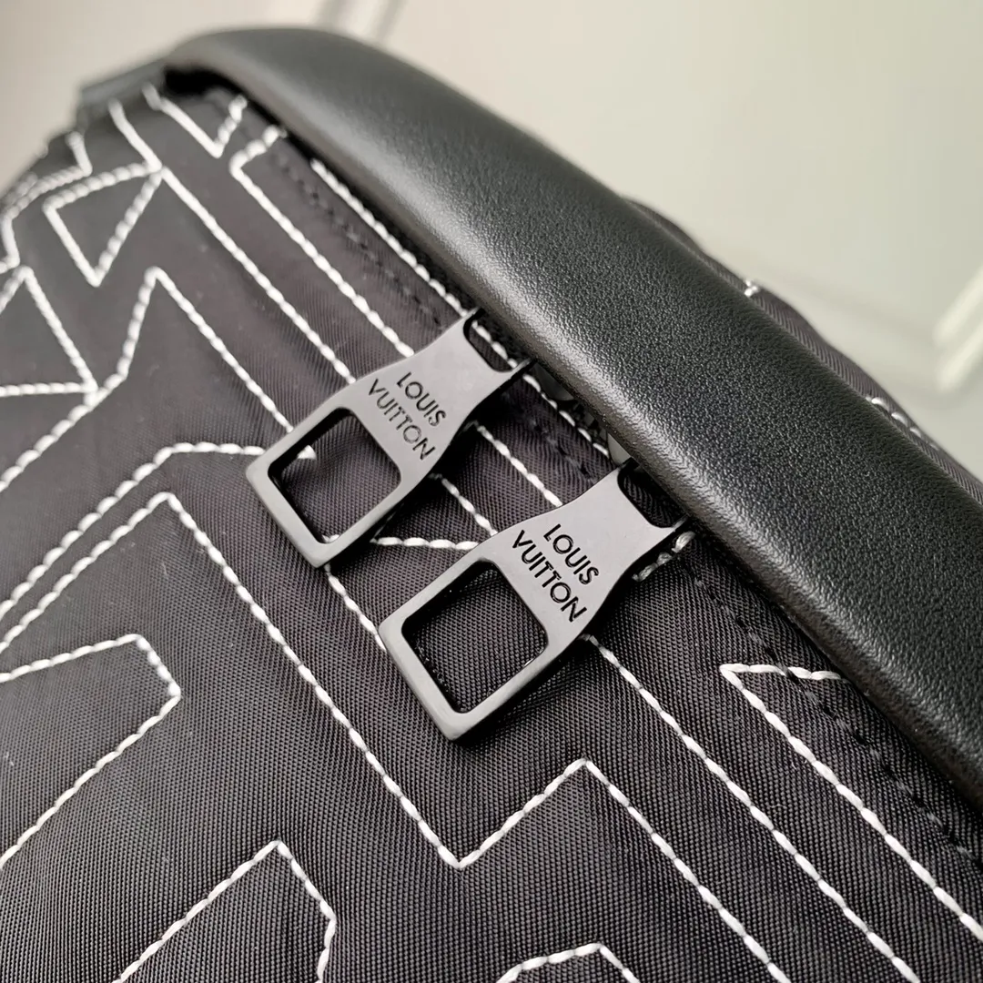 ルイヴィトン ブラック ファニーパック 2022冬季 - 画像 (6)