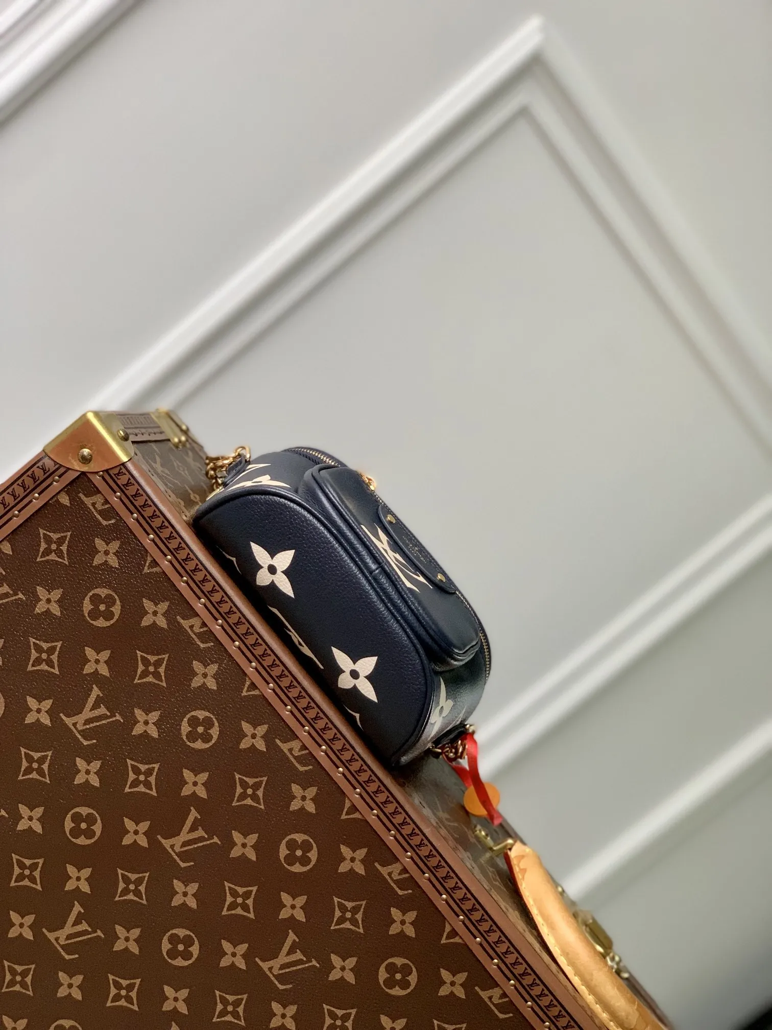 LOUIS VUITTON ネイビー ファニーパック M46917 - 画像 (5)