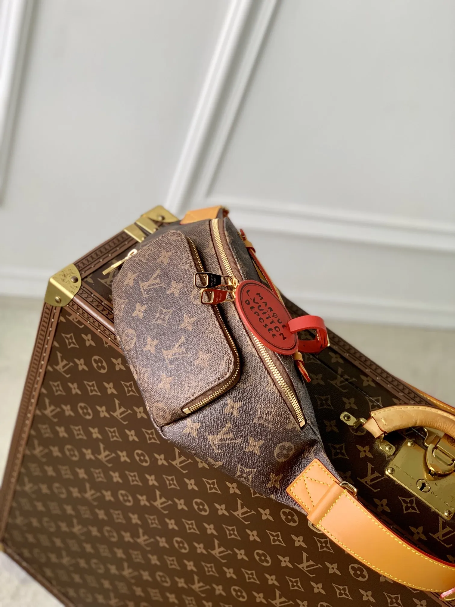 Louis Vuitton モノグラムダスト ファニーパック ブラウン - 画像 (3)