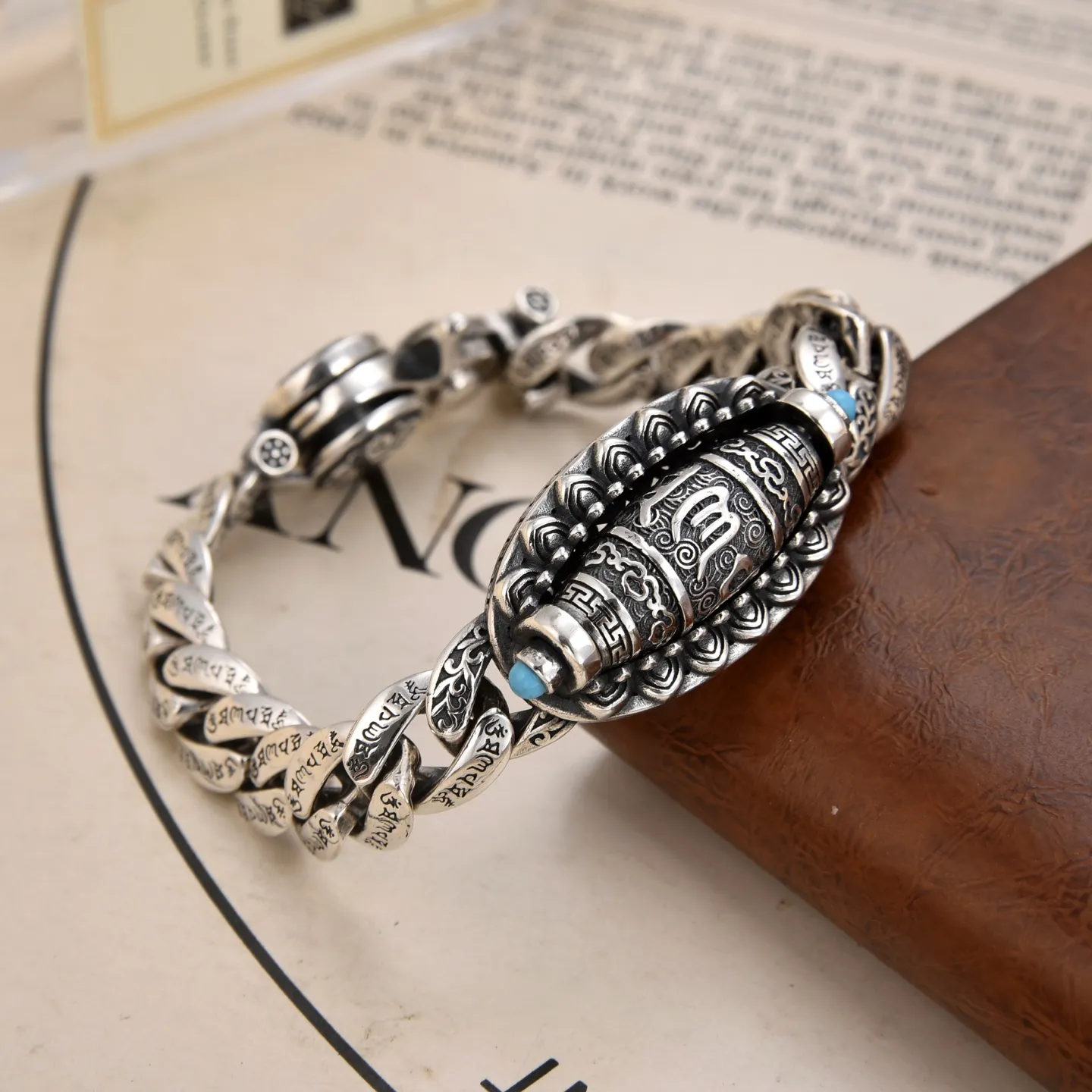 メタルエイジ シルバー カーブドチェーンブレスレット - 画像 (7)