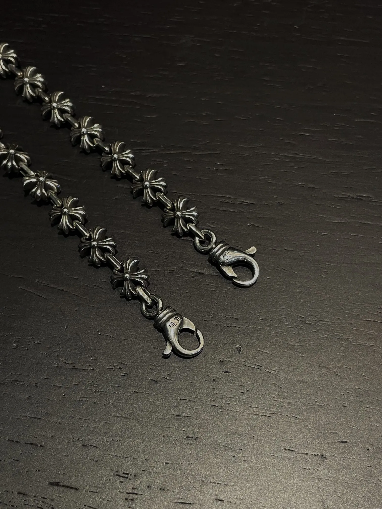 Chrome Hearts シルバー クロスモチーフブレスレット - 画像 (6)