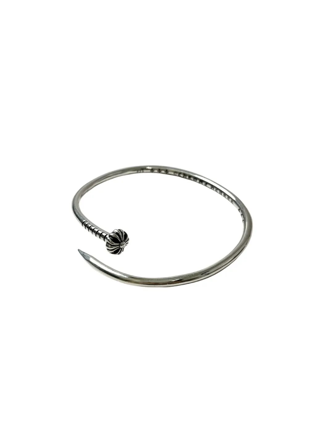 Chrome Hearts シルバー ネイルブレスレット - 画像 (4)