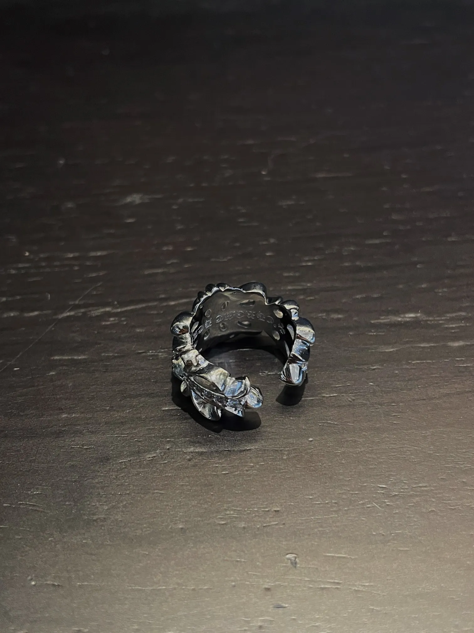 Chrome Hearts シルバープラチナアイリスリング - 画像 (6)