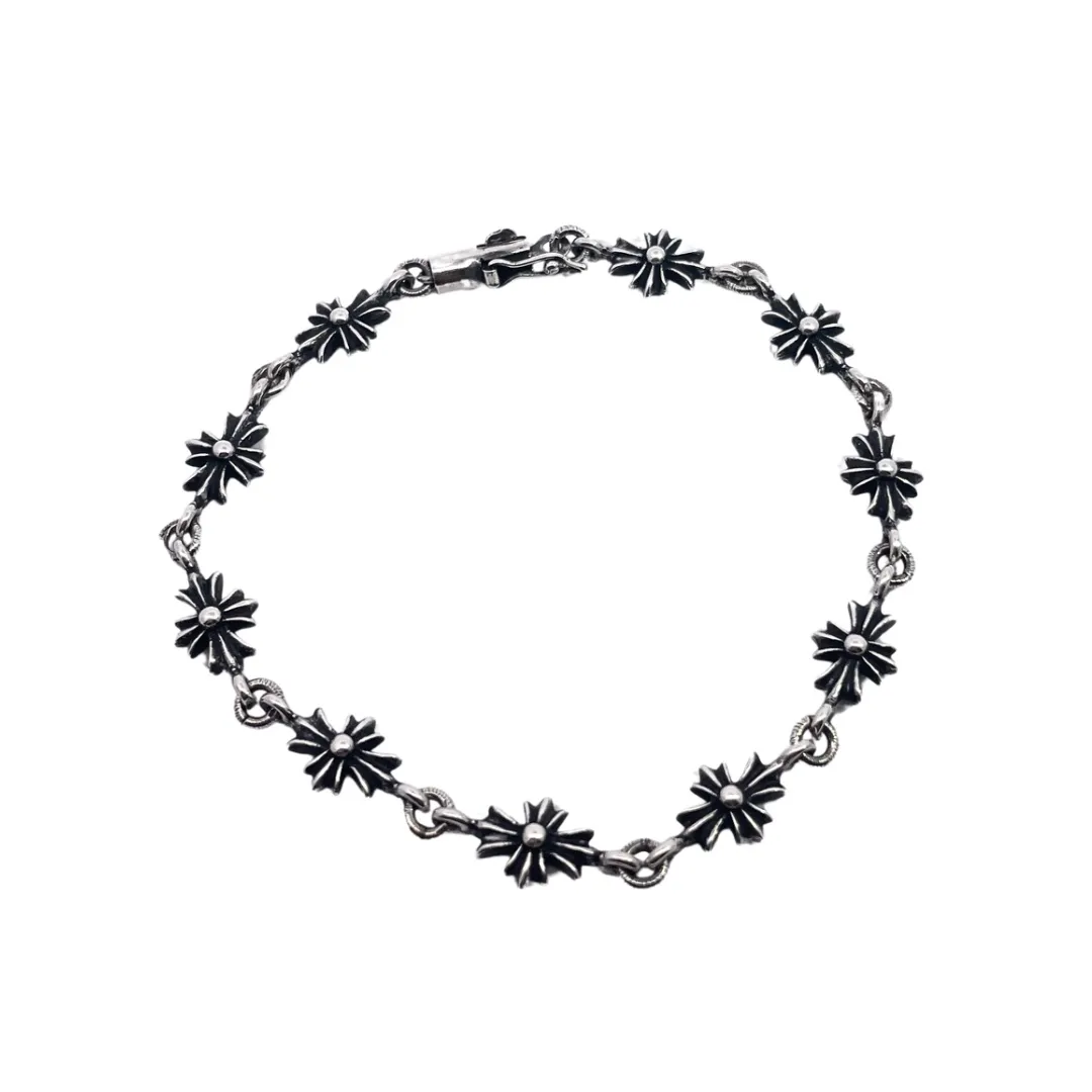 Chrome Hearts クロスブレスレット レッド スタイル - 画像 (3)