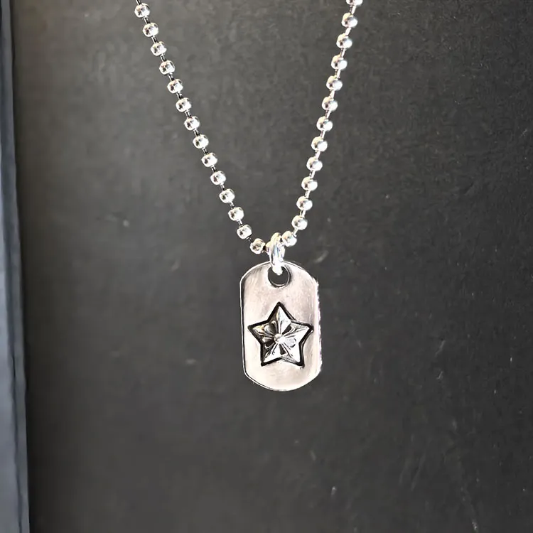 フォースタイルシルバースタータグネックレス - 画像 (8)