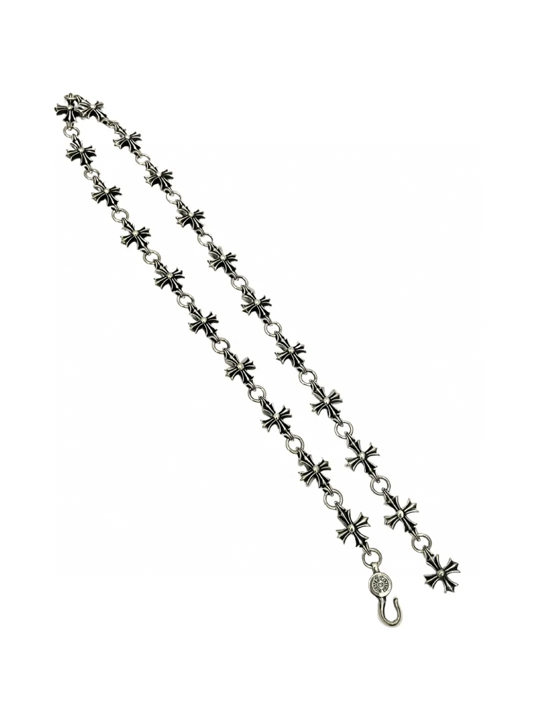 Chrome Hearts ブラッククロスネックレス - 画像 (3)