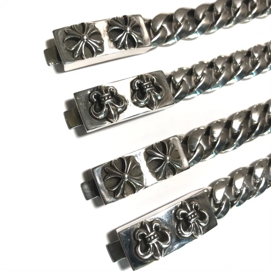 Chrome Hearts シルバー ダブルスカウトブレスレット - 画像 (4)