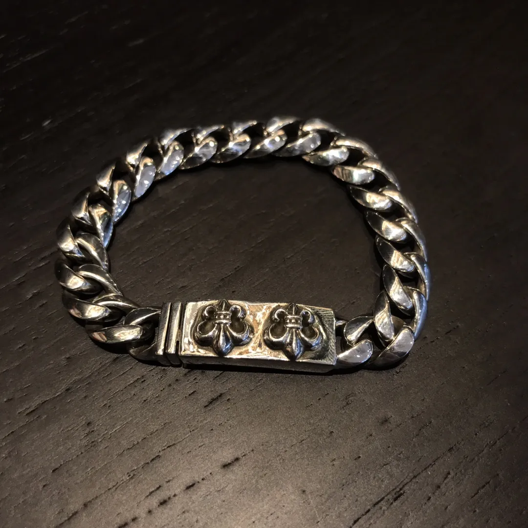 Chrome Hearts シルバー ダブルスカウトブレスレット - 画像 (7)